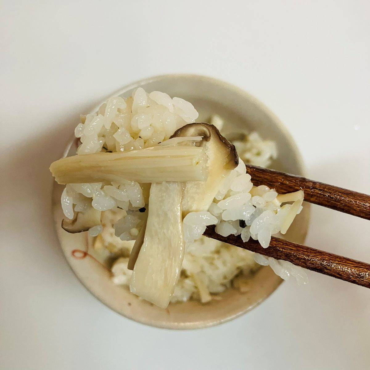 永谷園公式の「松茸風味のきのこごはん（エリンギ使用）」のレシピ