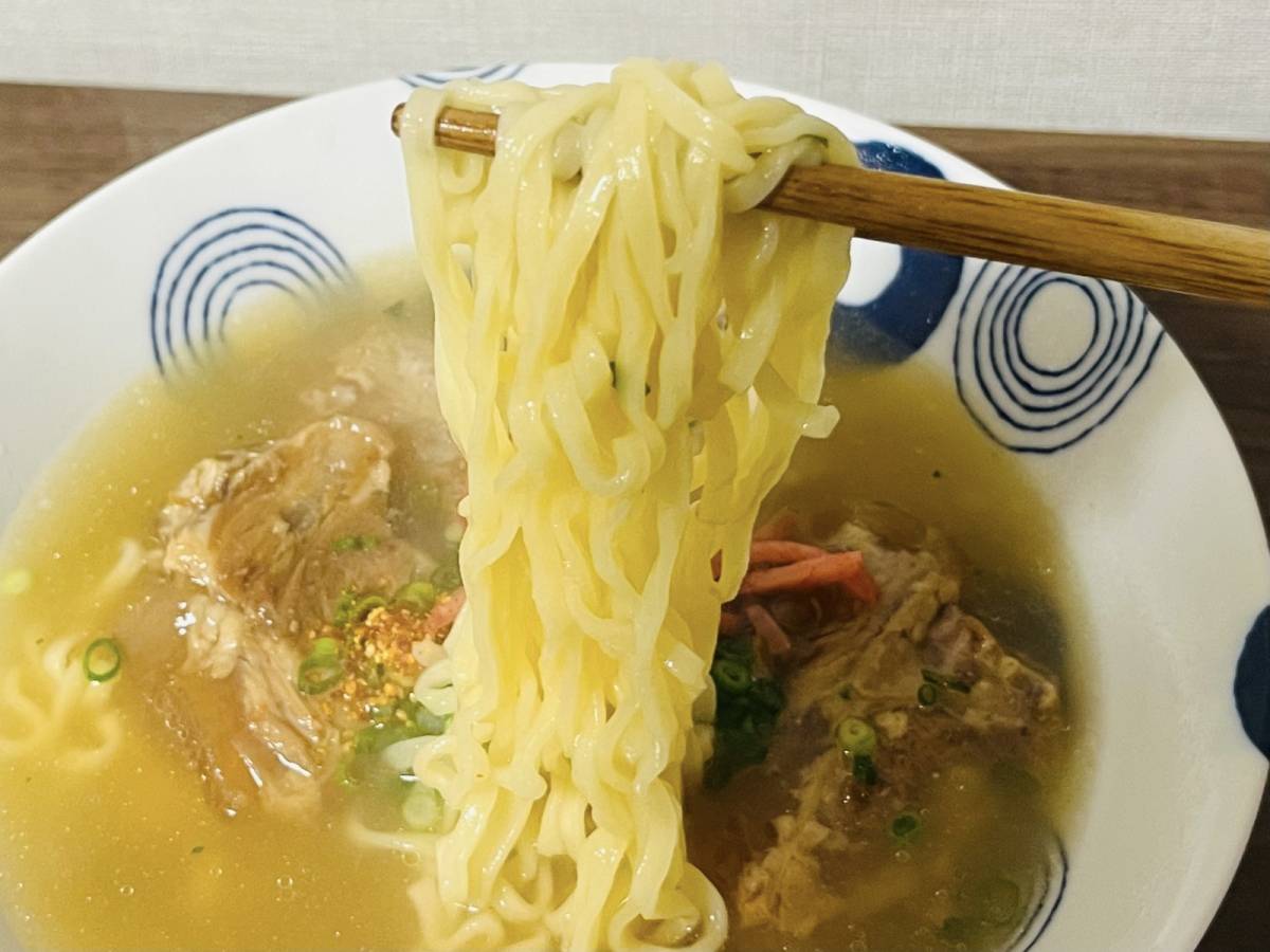 つるつるモチモチでコシのある麺♡