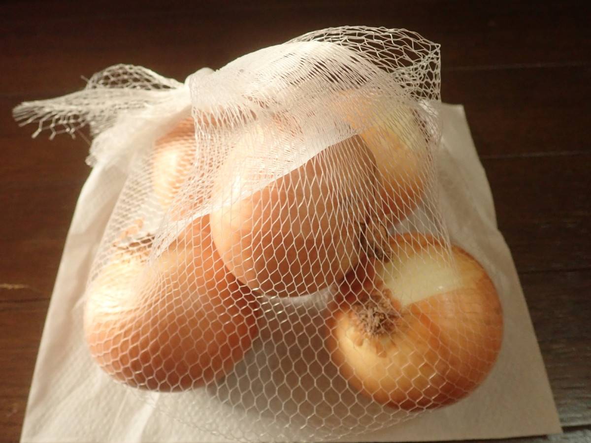 ダイソーのたまねぎ保存ネット(12枚)