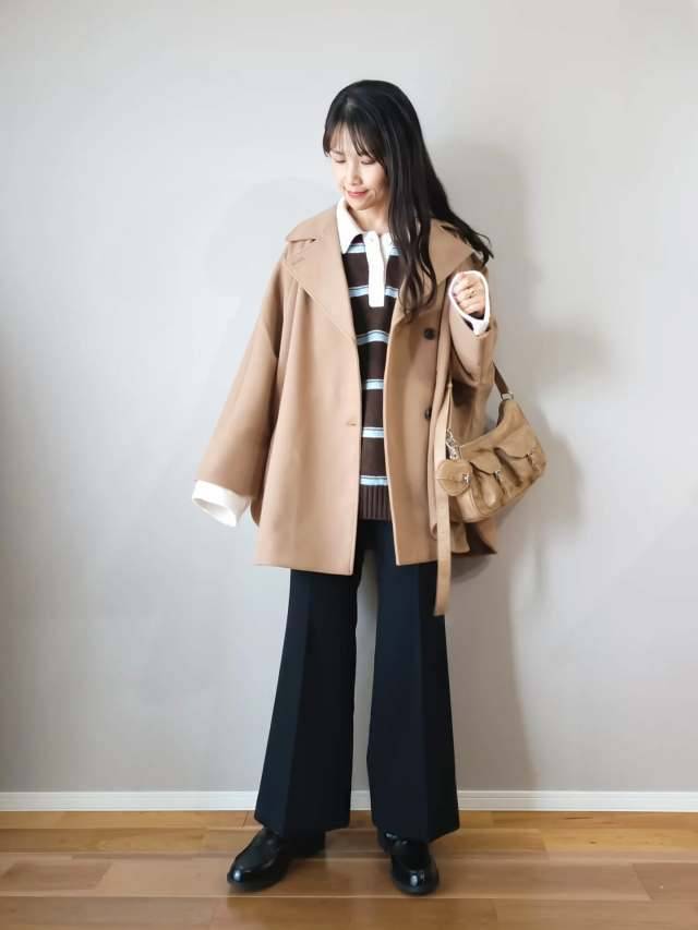 マルチボーダー柄をアクセントに♪