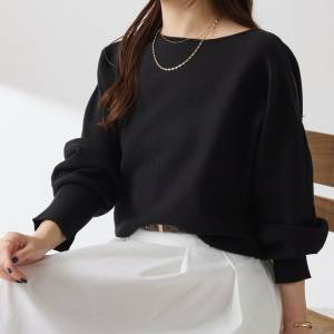  COLLAGE GALLARDAGALANTE 袖リブ2WAYドルマンニット 