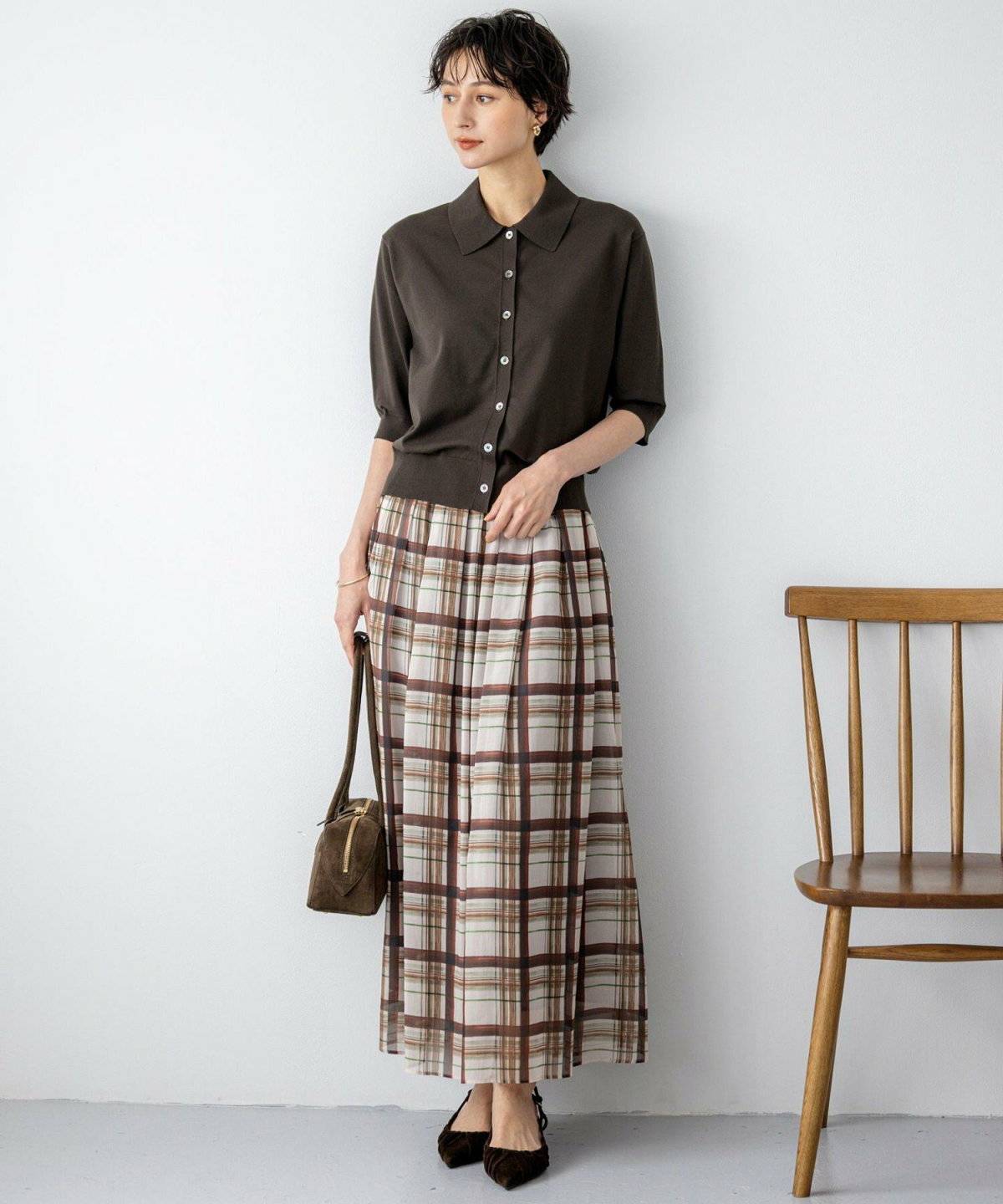 ディズニーコーデの女性