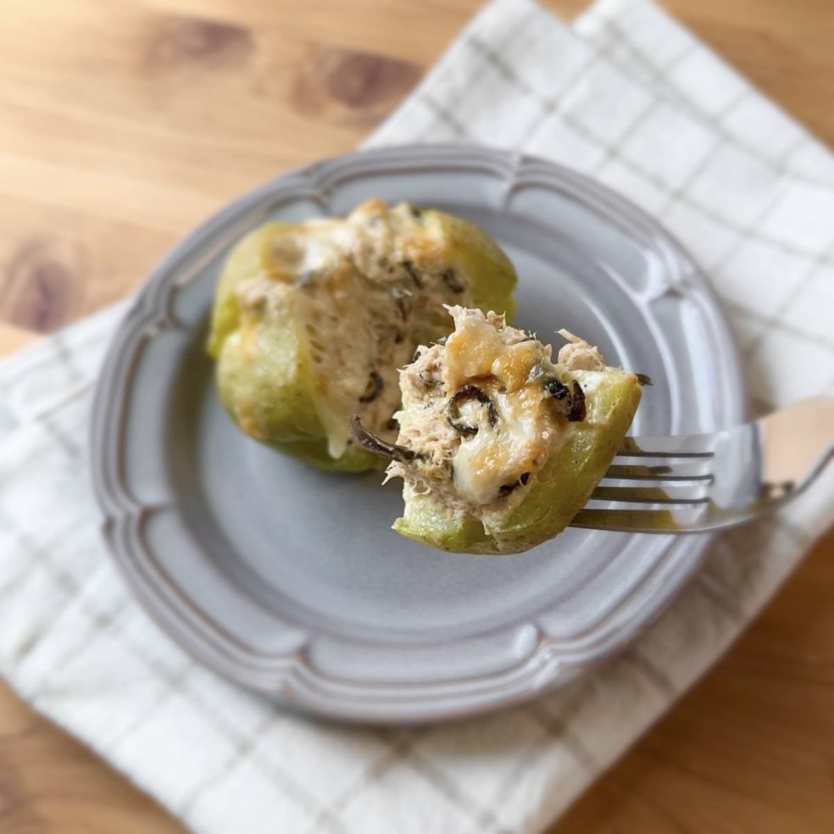 くらこん公式の「塩こんぶでジャケットポテト」のレシピ