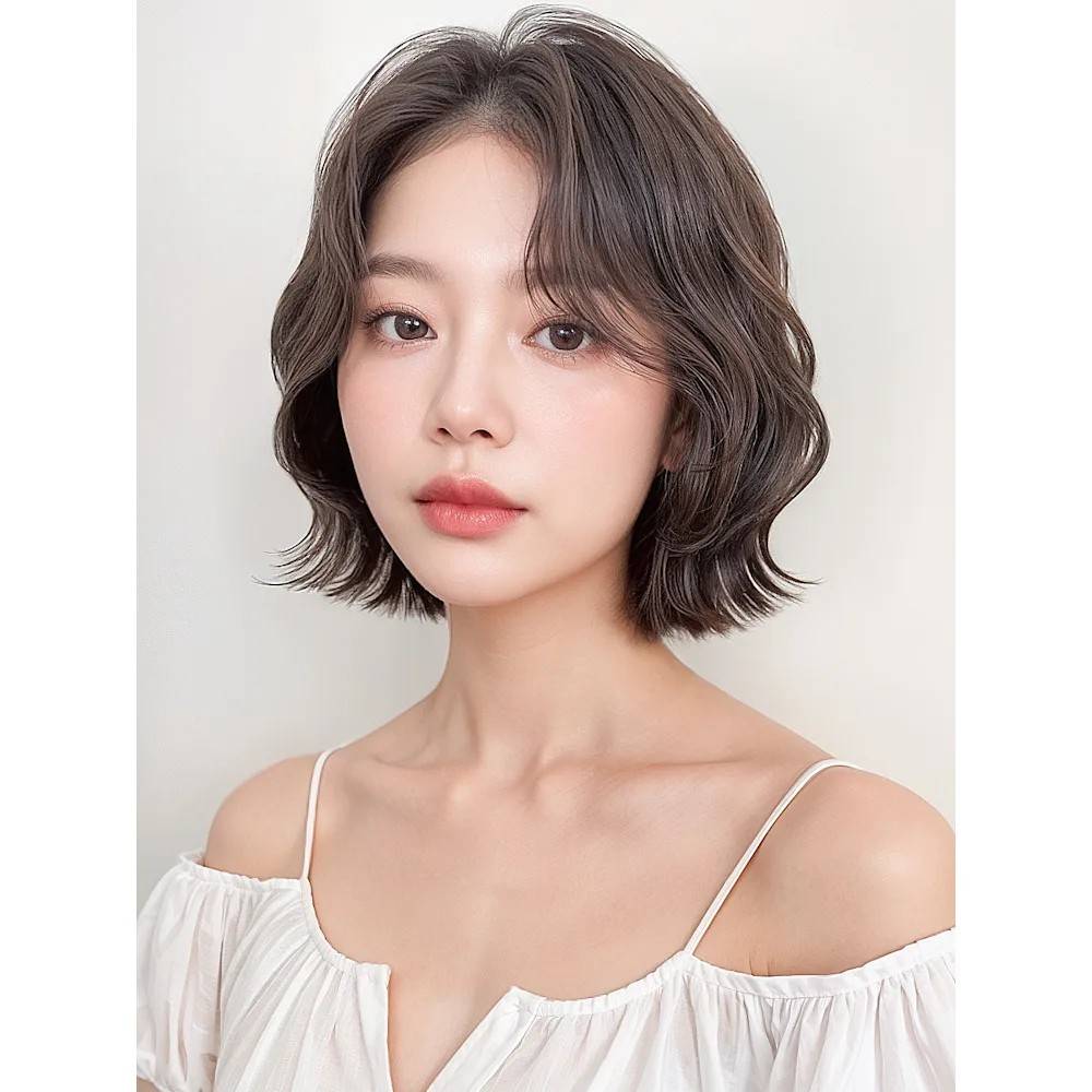 ココアブラウンのこなれボブ