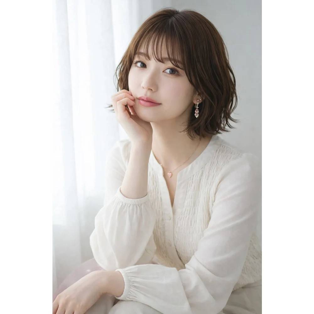 レイヤーたっぷりニュアンスボブ