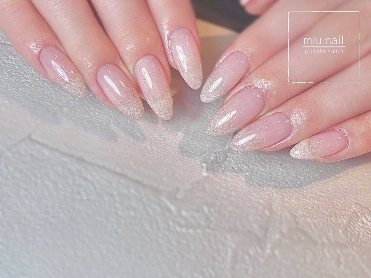 ヌーディーピンクネイル