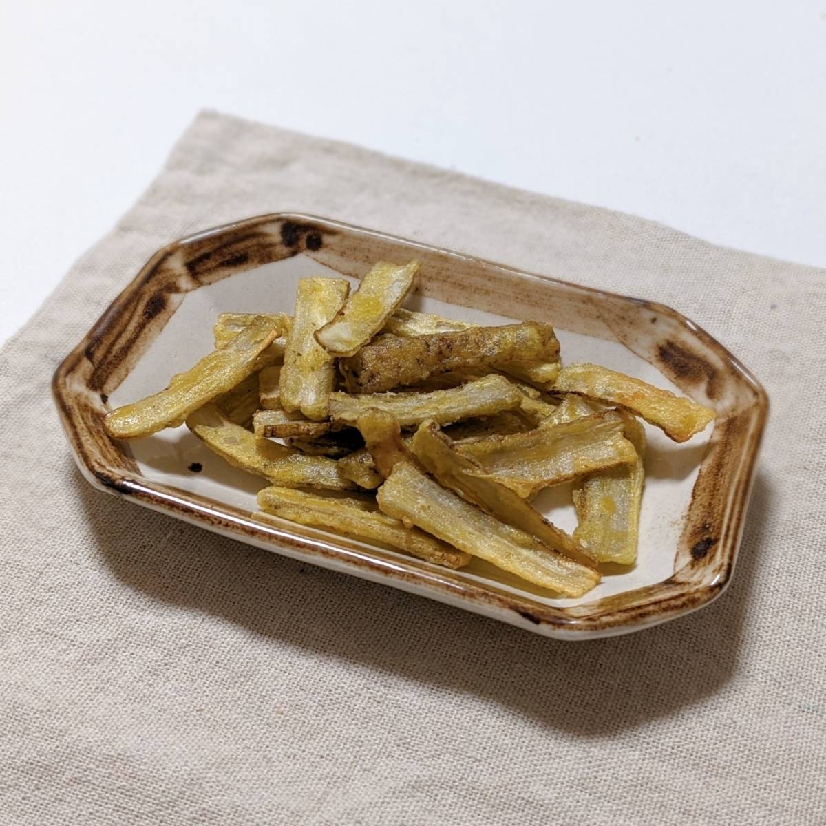 JAグループ公式の「ごぼうのカレー味揚げ天」のレシピ