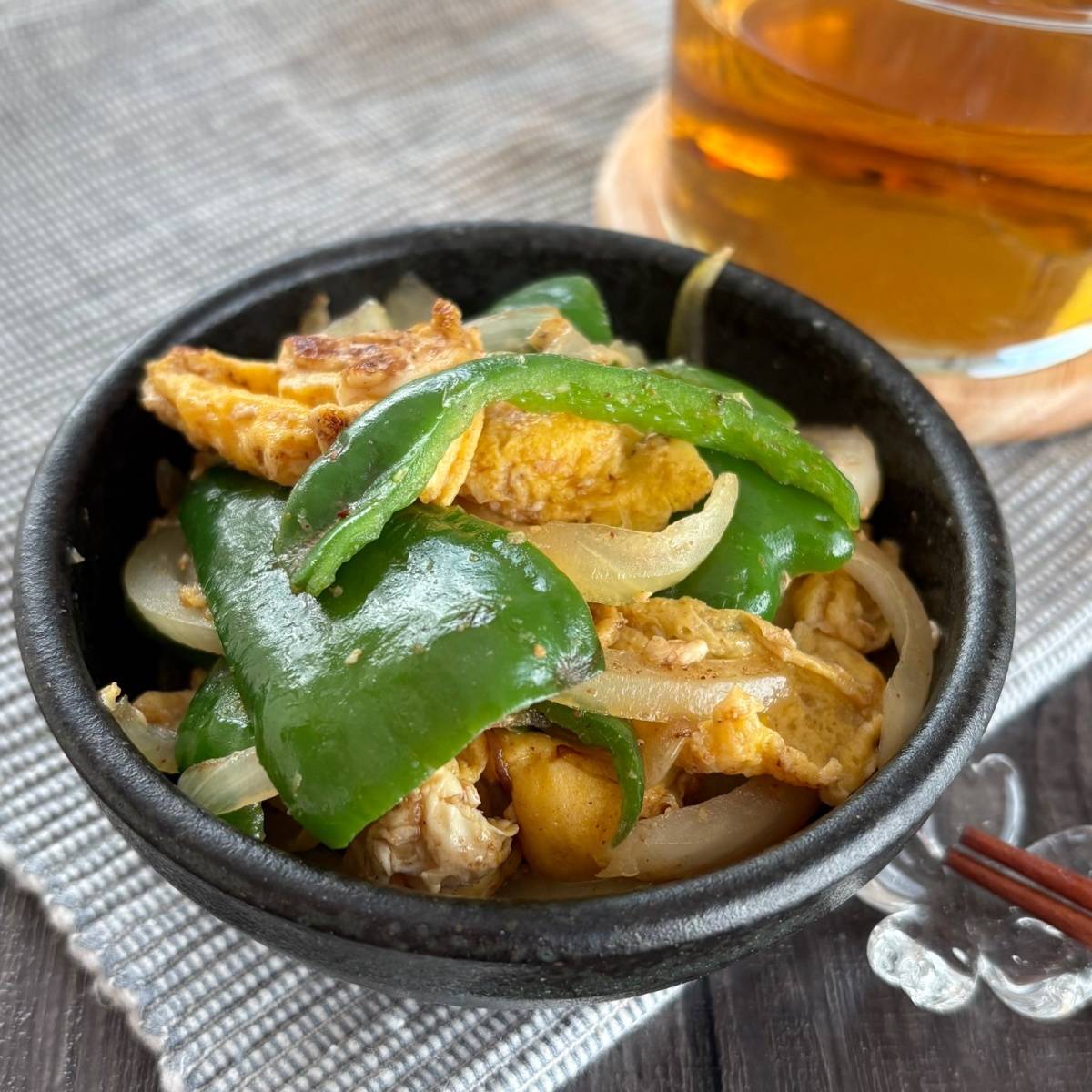 JAグループ公式の「もやしピーマンの五香粉卵炒め」のレシピ