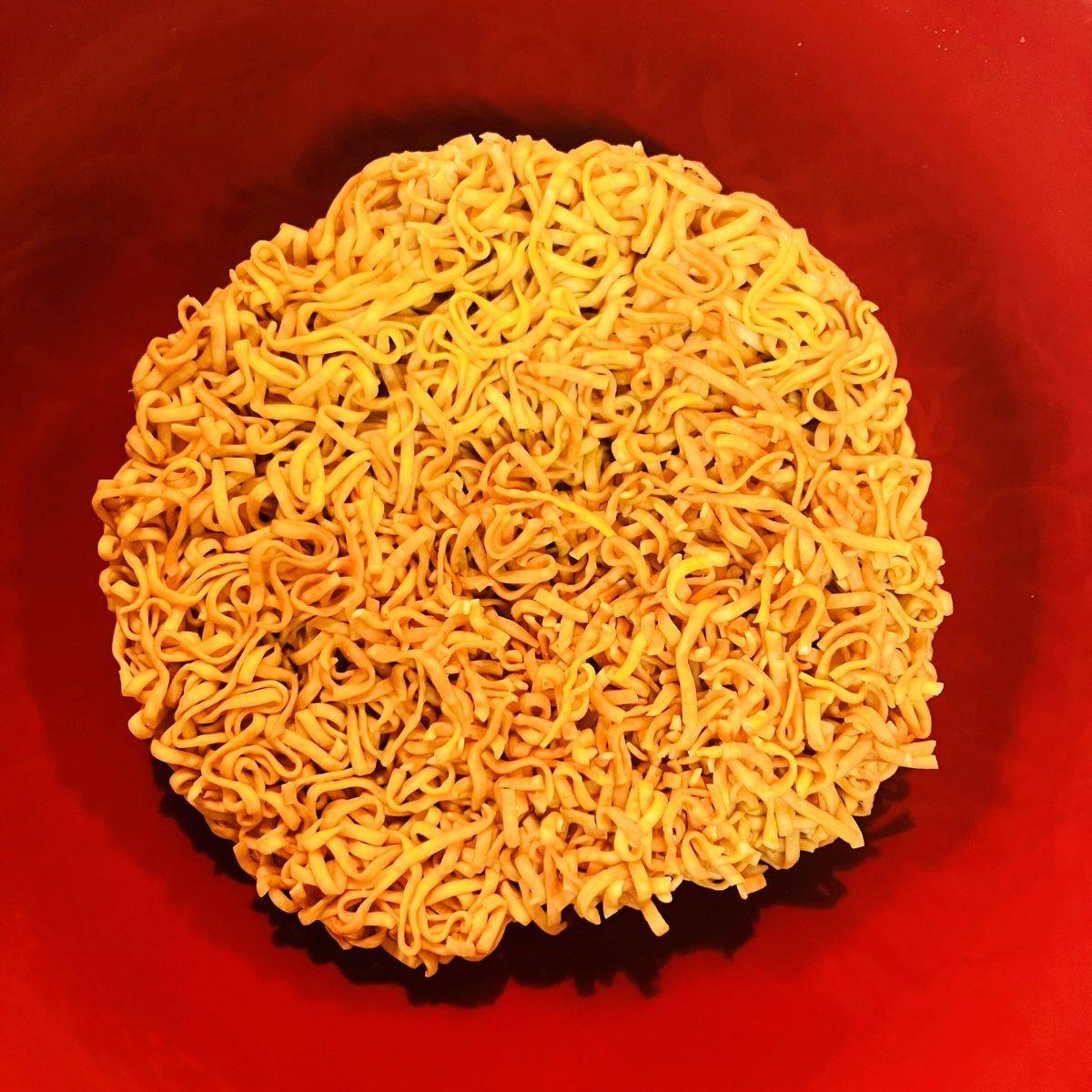 チキンラーメン公式の「がっつり鶏からねぎ」のレシピ