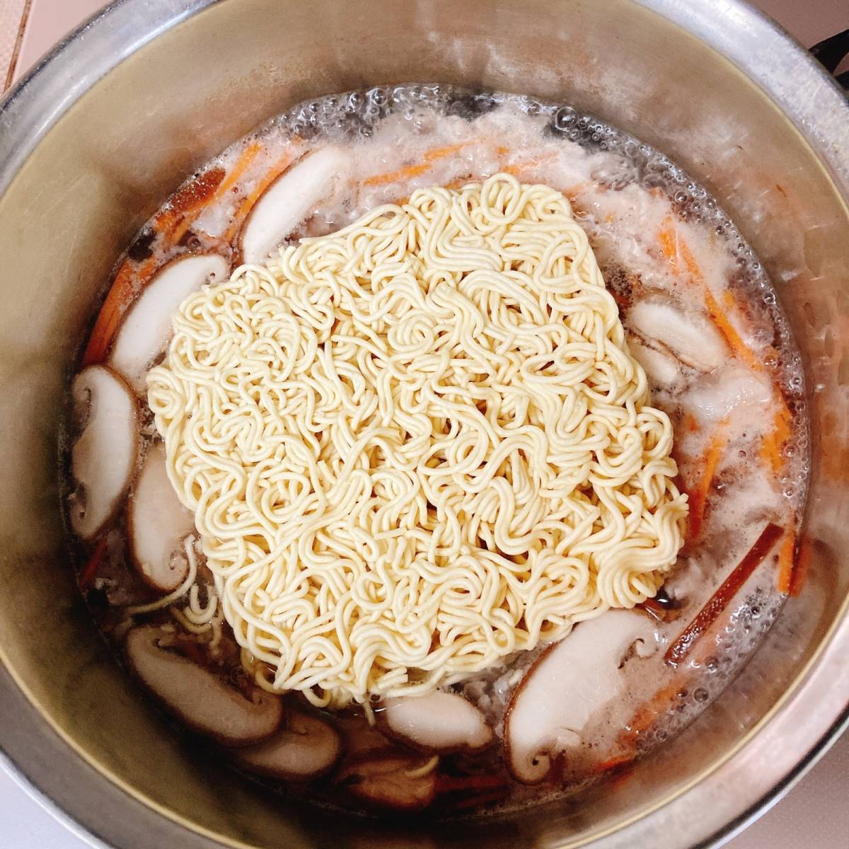 チャルメラ公式の「サンラータンチャルメラ」のレシピ