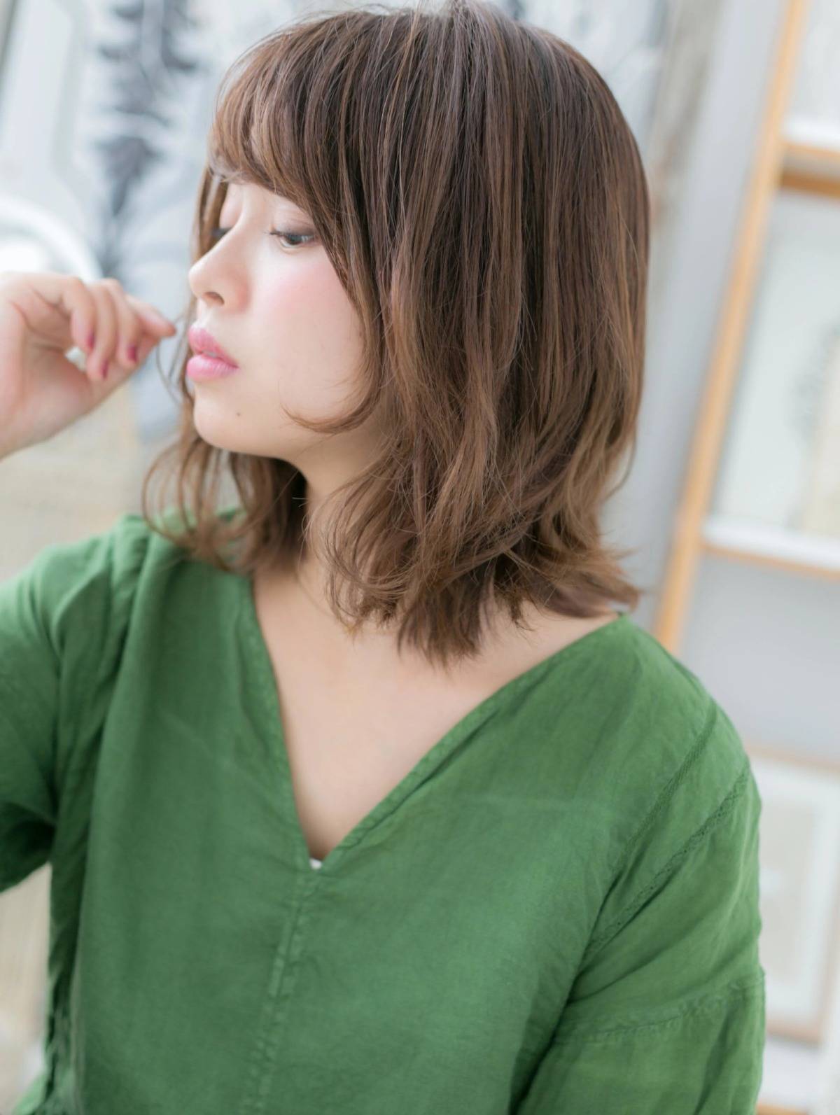 やや長めの外ハネボブ