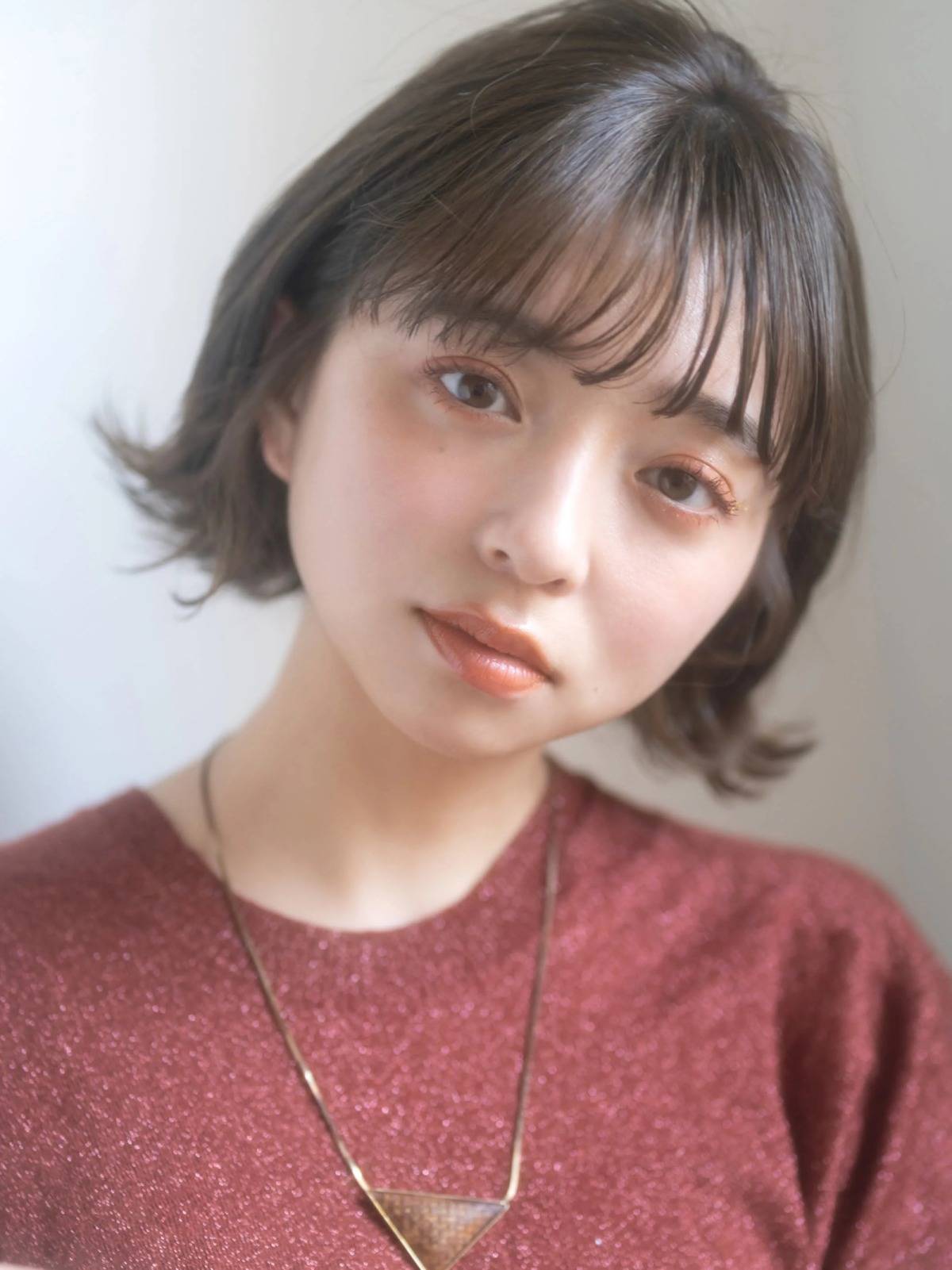 ワイドバングボブ