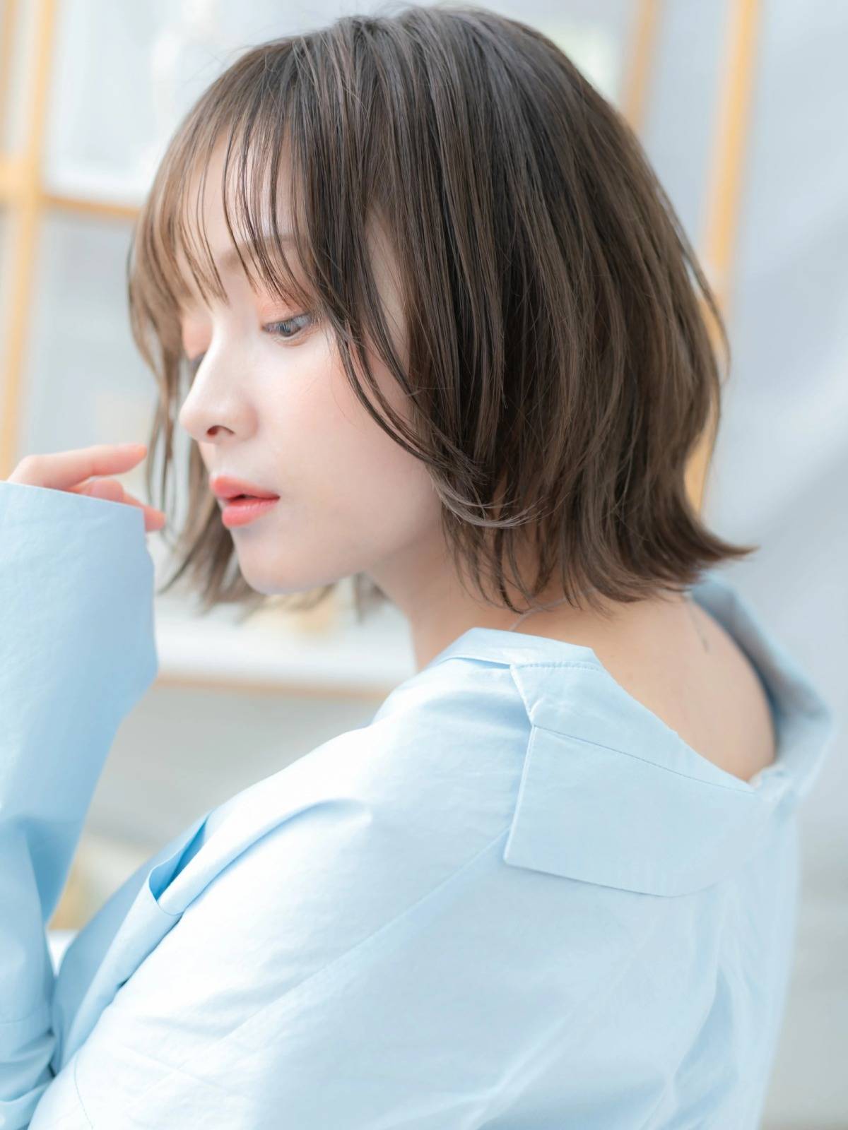 フェミニンくびれボブ