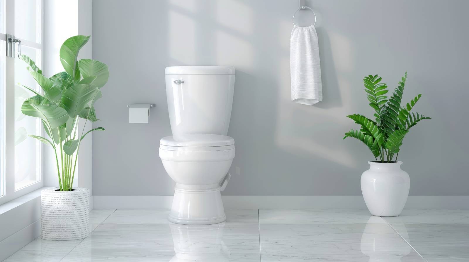 トイレ　健康運　上がる　観葉植物