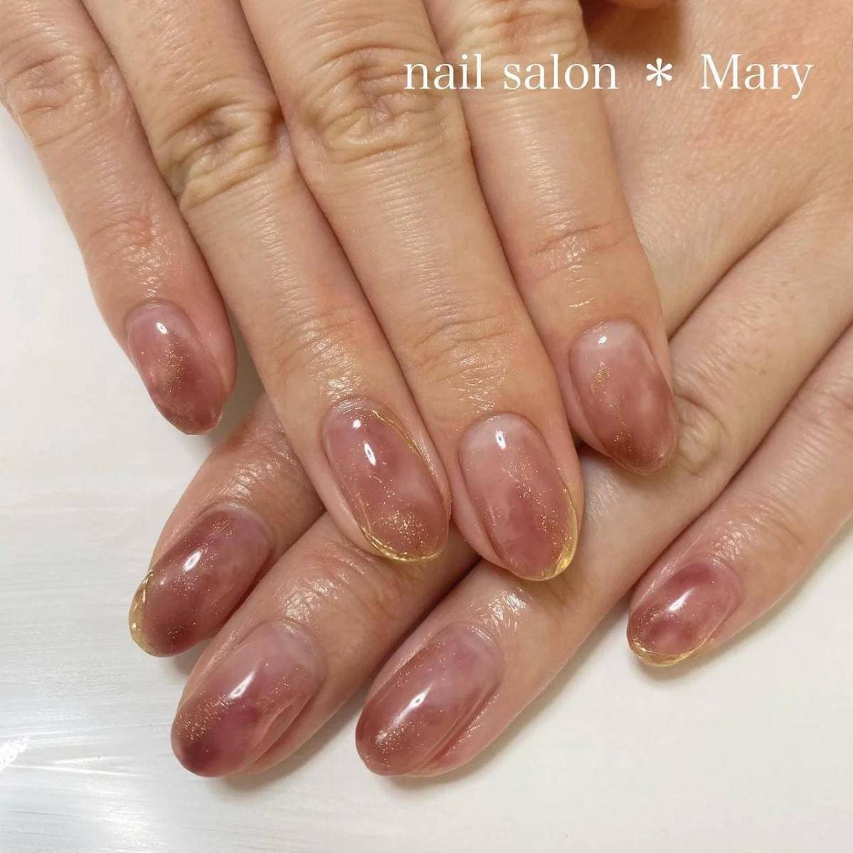 もやもやニュアンス×ゴールドライン