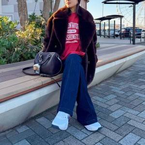 【2026年1月】こう合わせると垢抜ける！真冬のデニムパンツコーデ5選