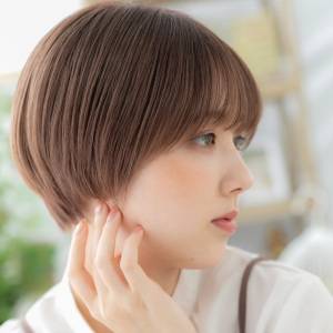  まとまりマッシュショート 