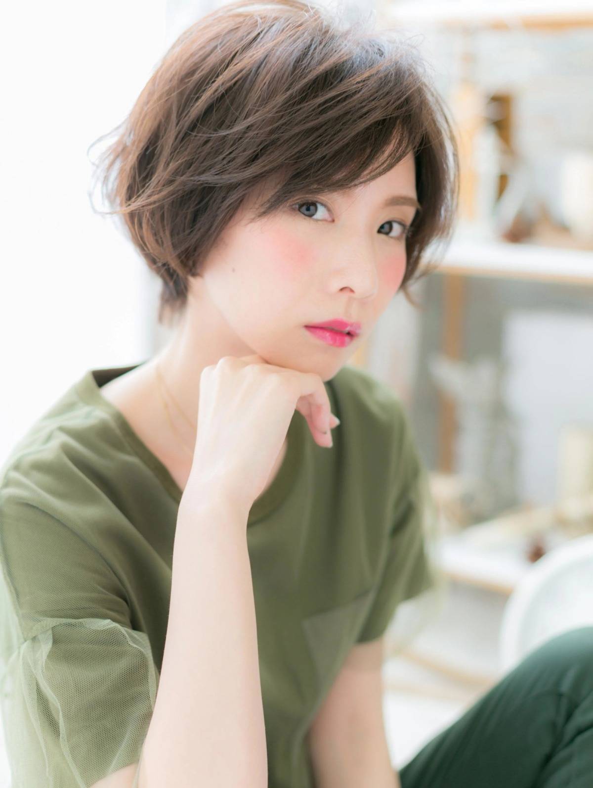 トレンドの無造作ショート