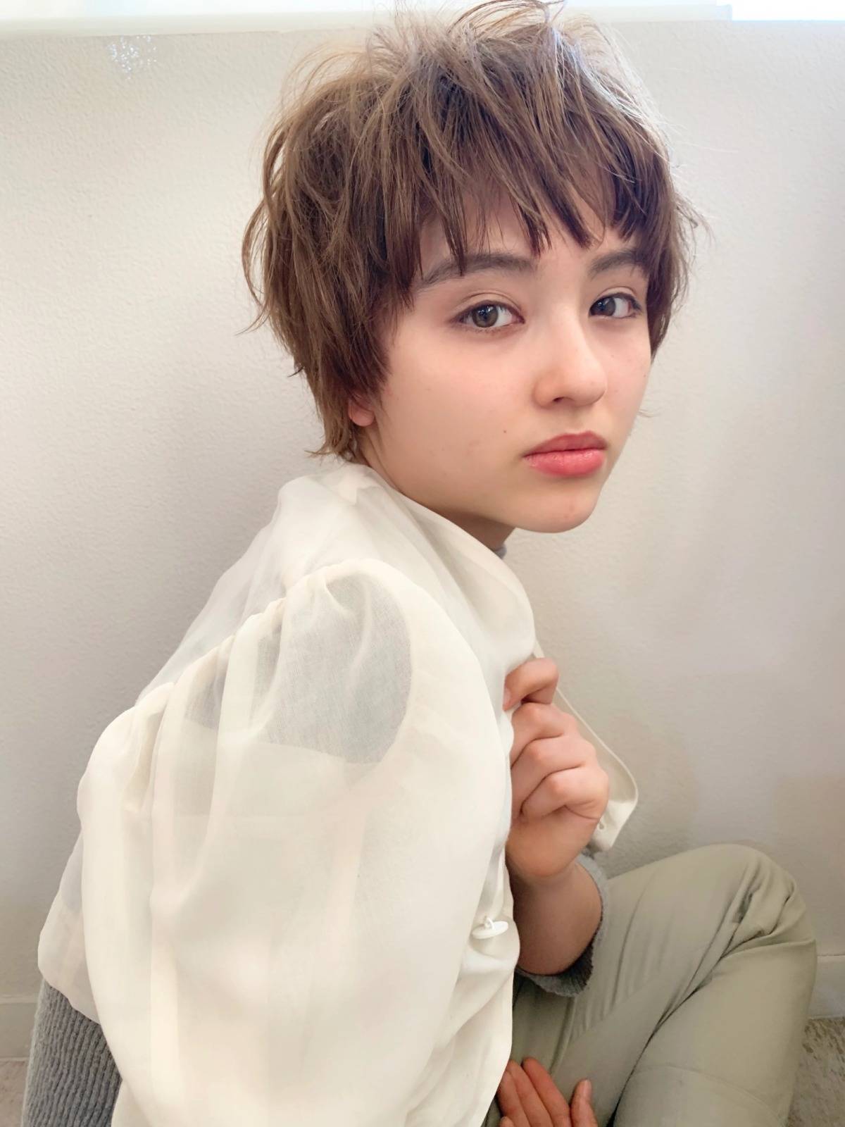 無造作感ショート