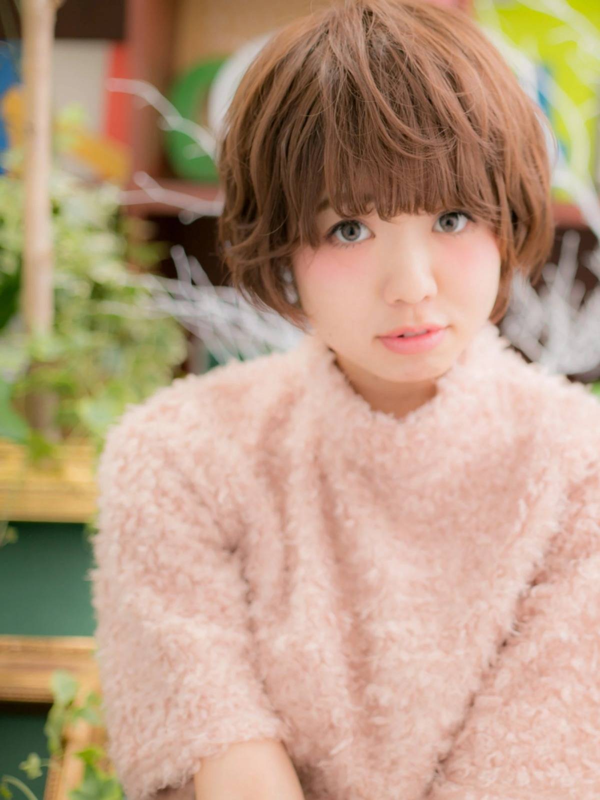 重めマッシュショート