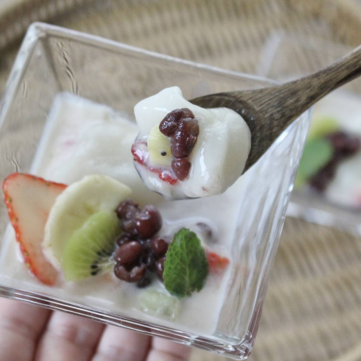 サトウ食品公式の「もちのココナッツデザート」のレシピ