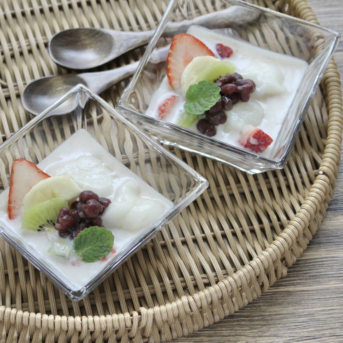 サトウ食品公式の「もちのココナッツデザート」のレシピ