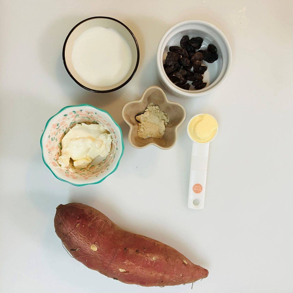 JAグループ公式の「さつま芋とクリームチーズのサラダ」のレシピ