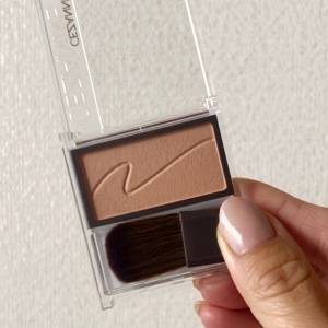 大バズり！「セザンヌチーク」を使って大人のオレンジメイク