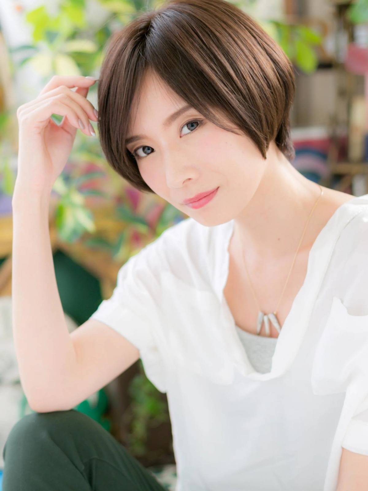 美シルエットのまとまりボブ