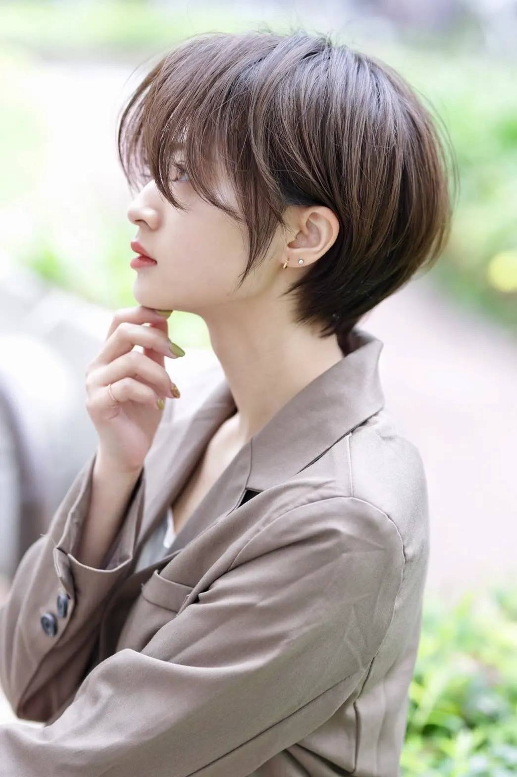 まとまり感上品ショート