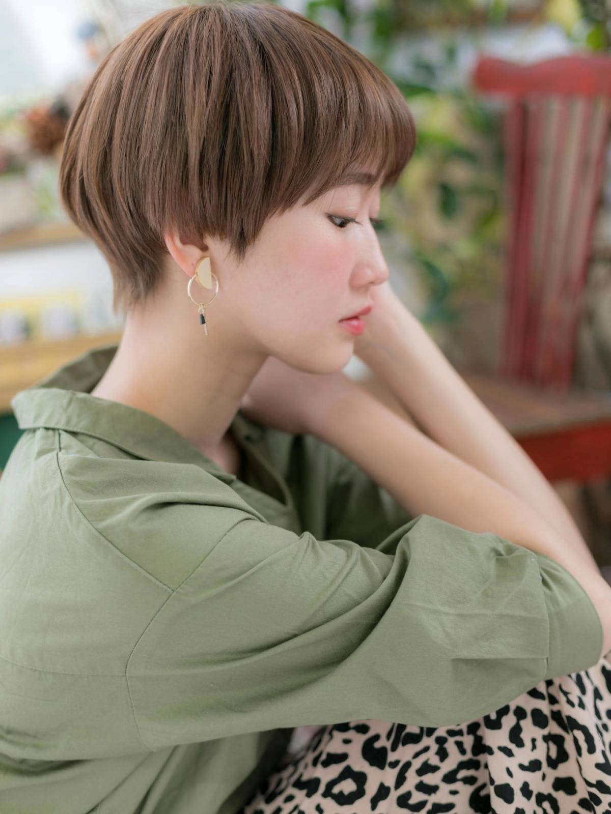 まとまりマッシュショート