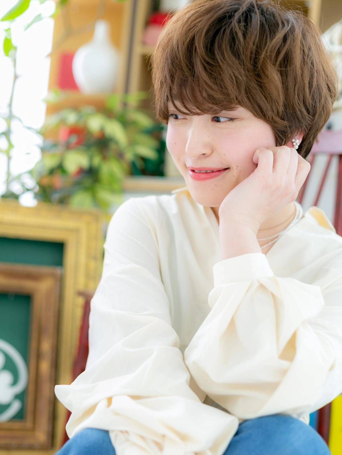 ゆるカールのエアリーショート