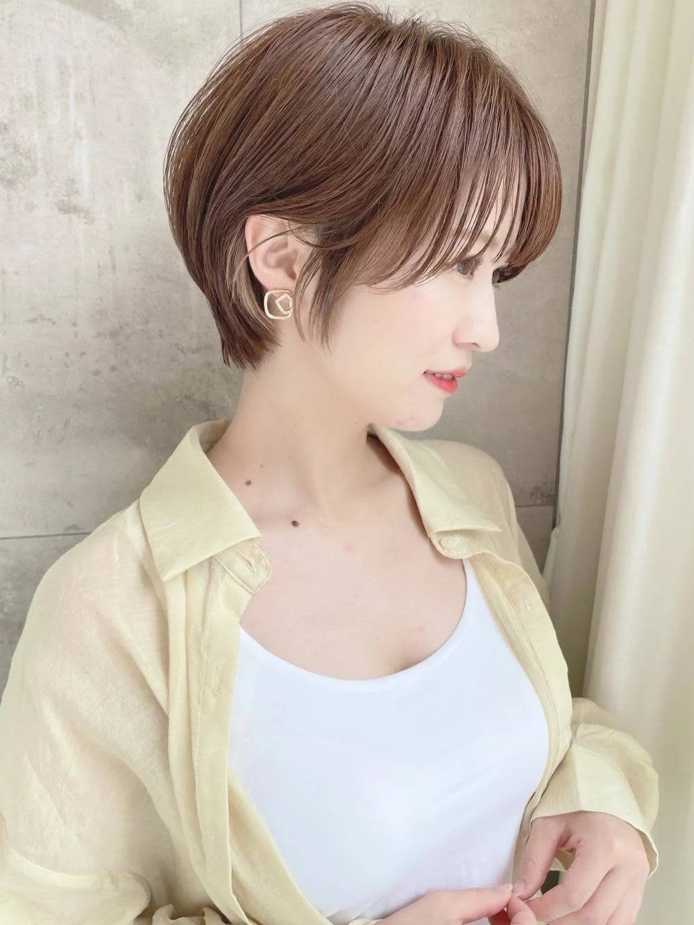 まとまり丸みショート