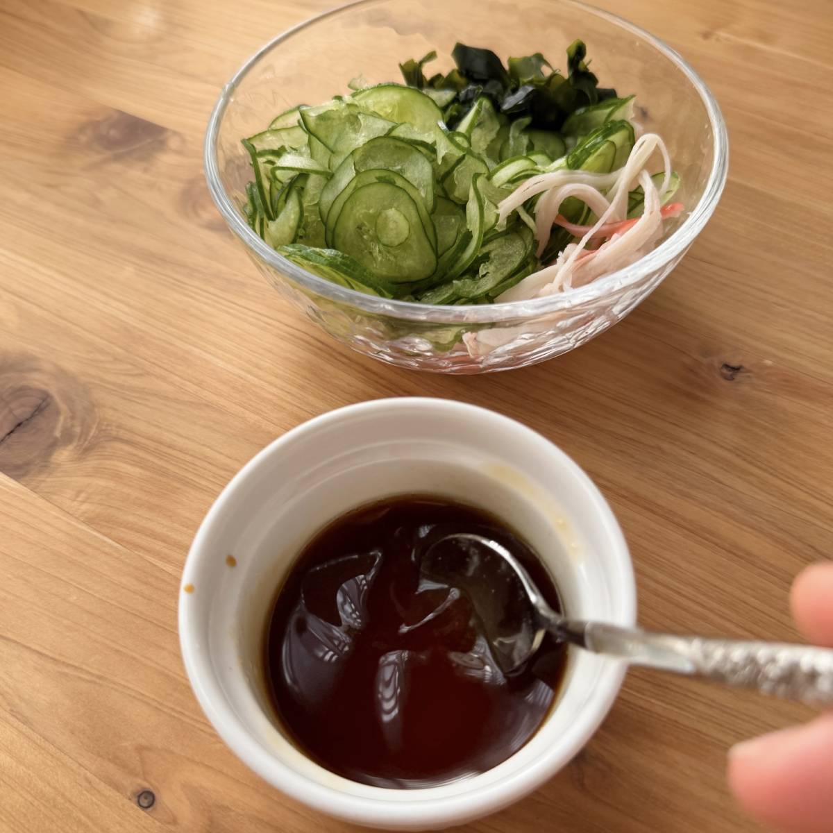 いちまさ公式の「カニかま酢の物」のレシピ