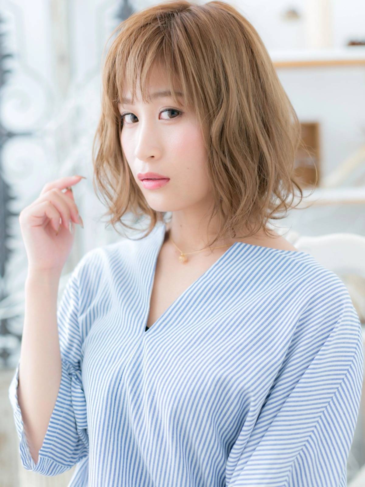 ニュアンスウェーブボブ