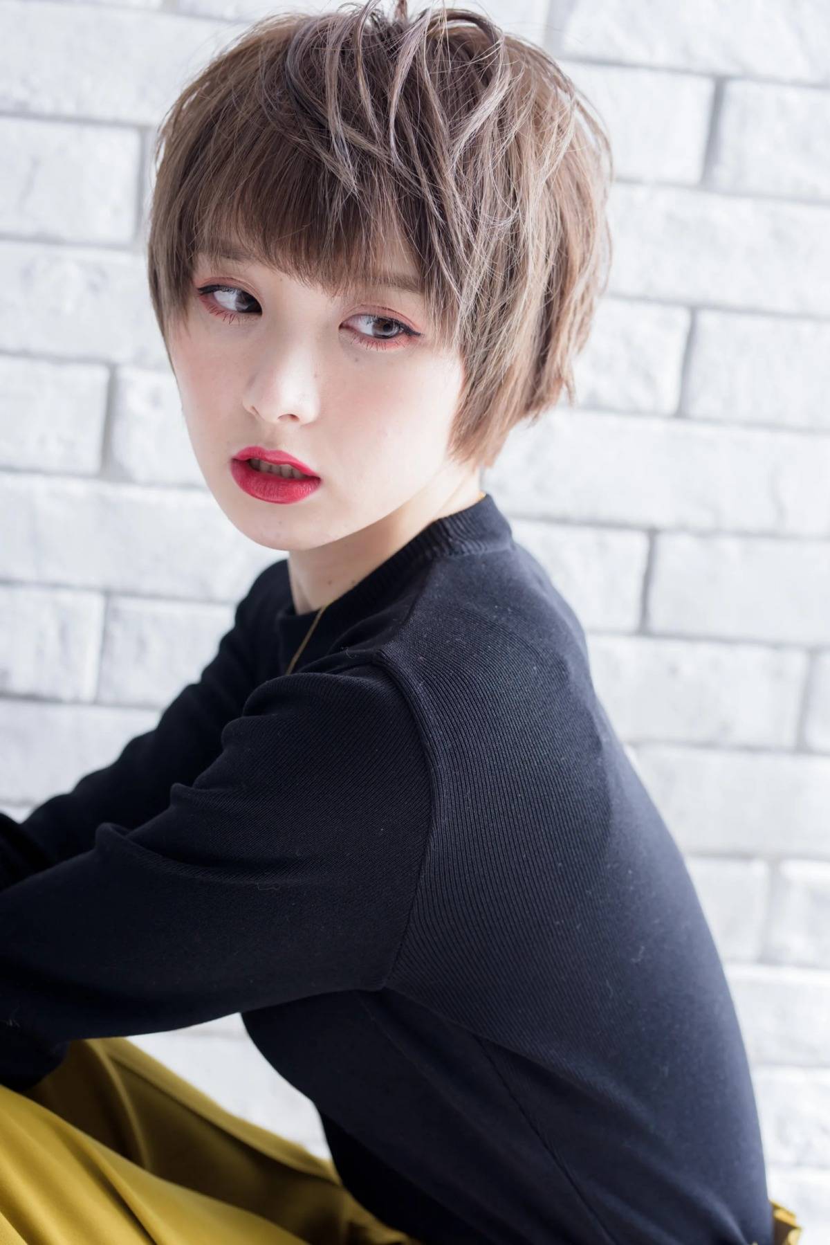 無造作大人ショート