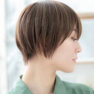  クールなメリハリウルフショート 