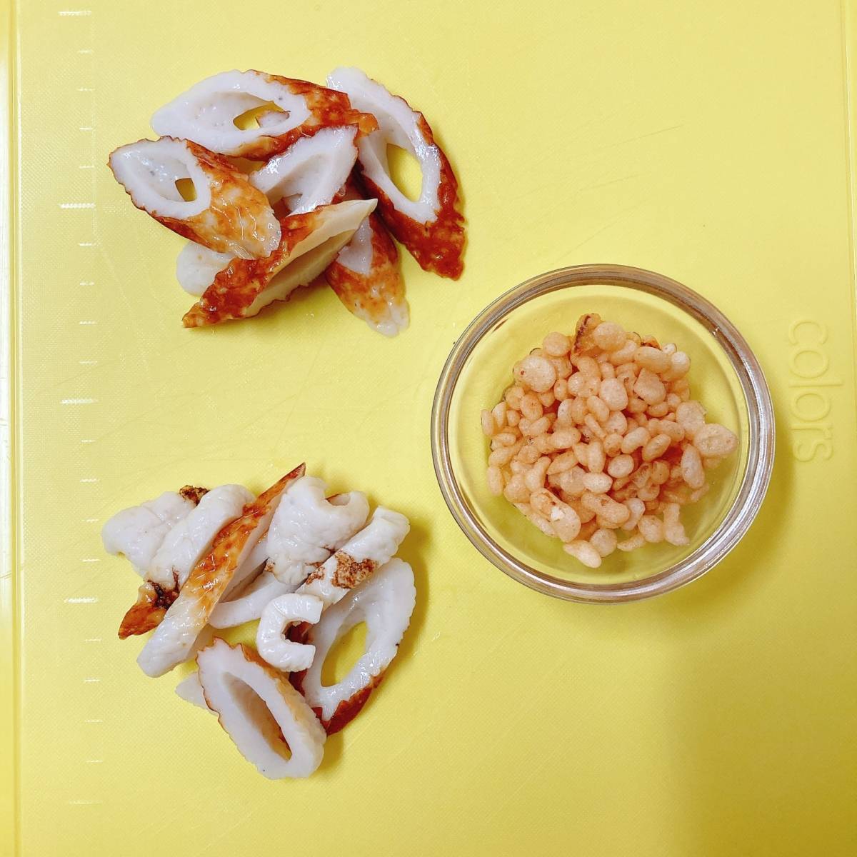 紀文公式の「ちくわでスティックおにぎりのレシピ」のレシピ