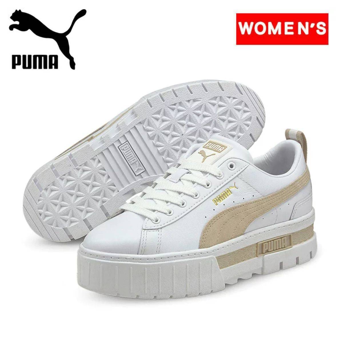PUMA ウィメンズ メイズ レザー スニーカー