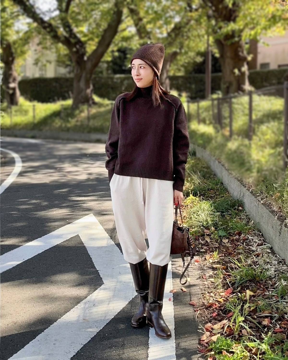 パンツをブーツインする♪