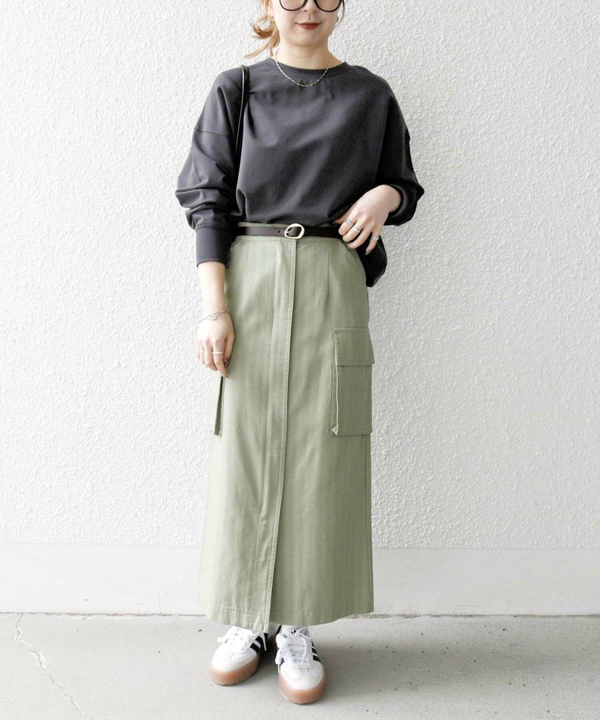 メガネをかけた女性