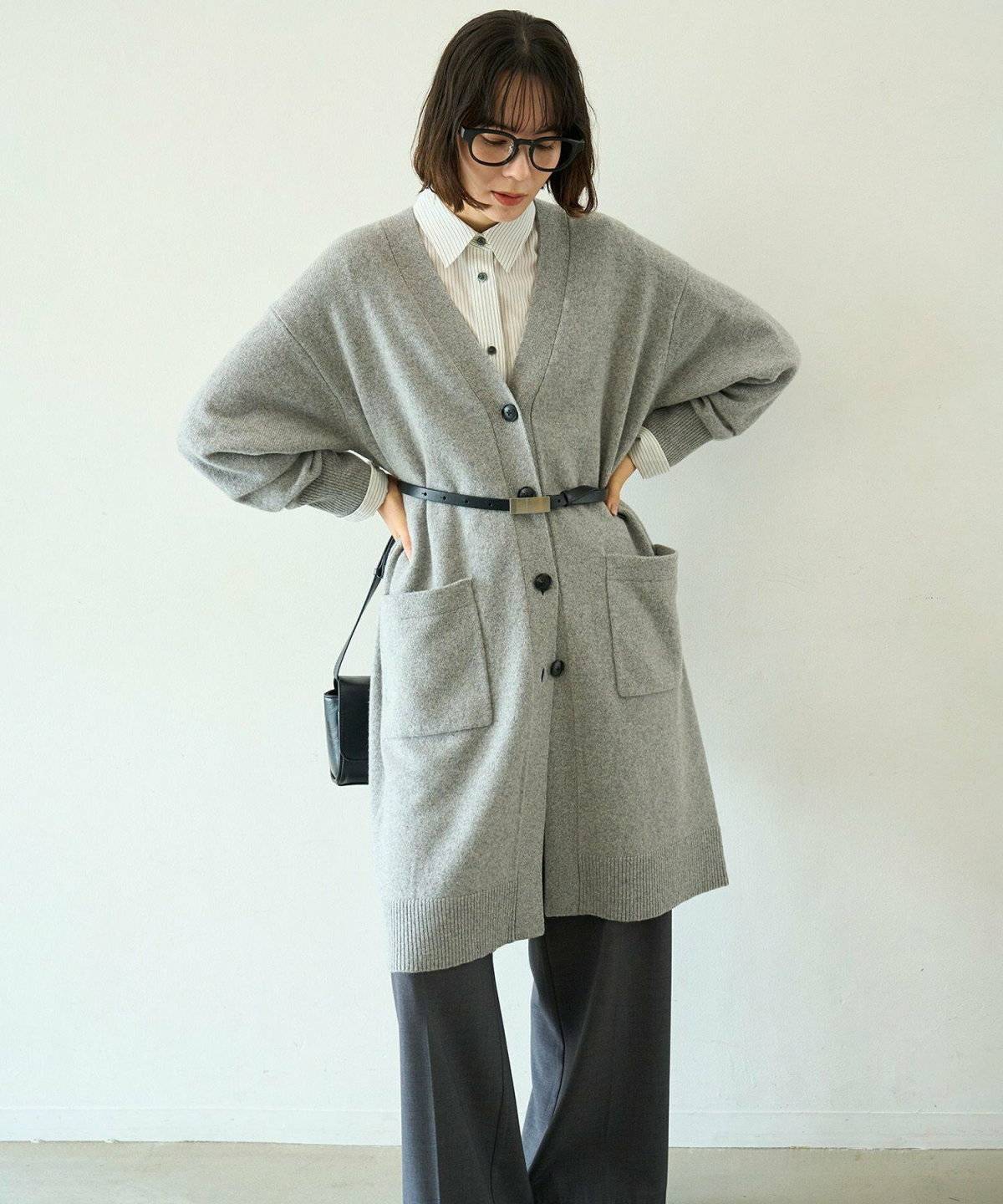 メガネをかけた女性