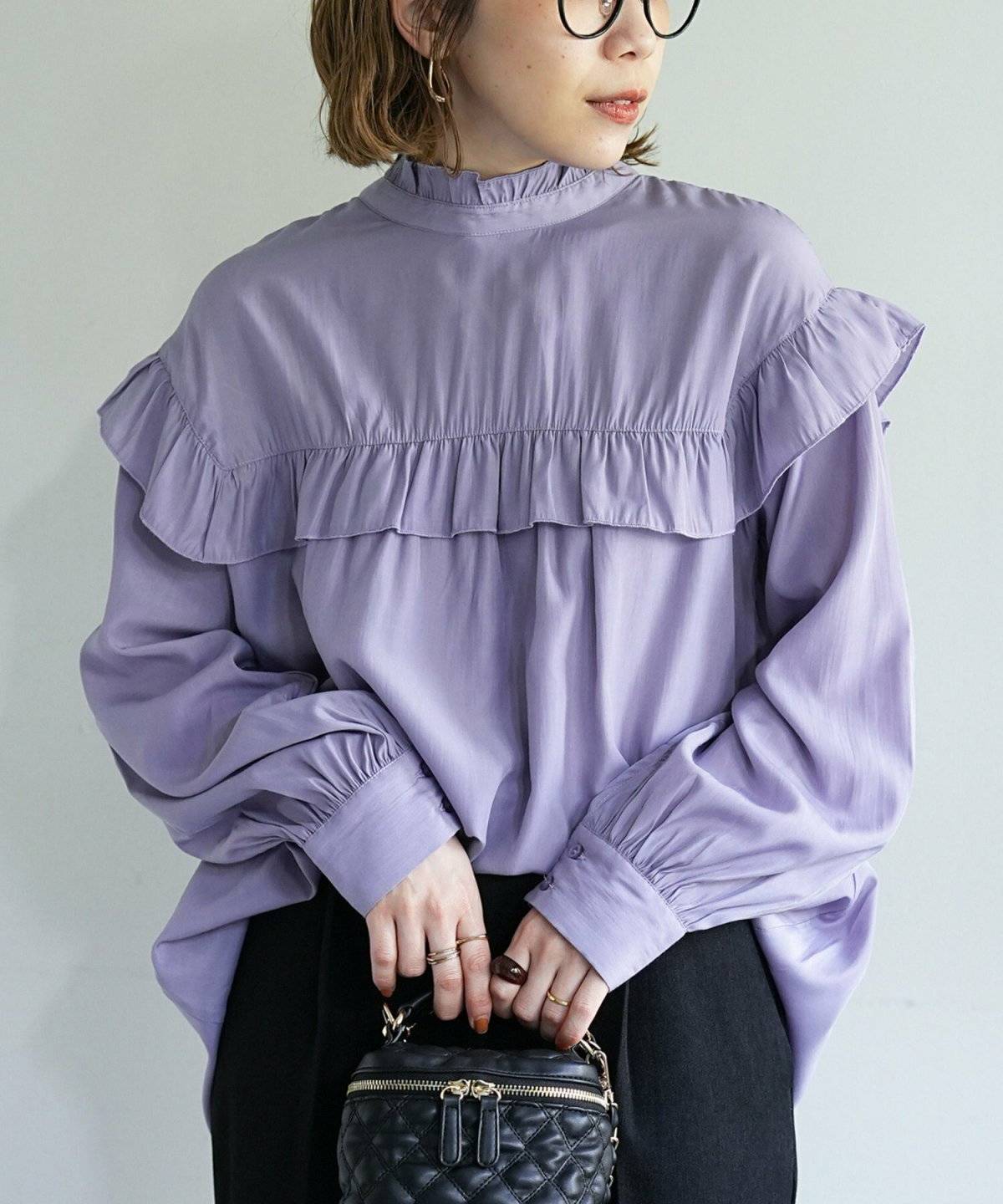 メガネをかけた女性