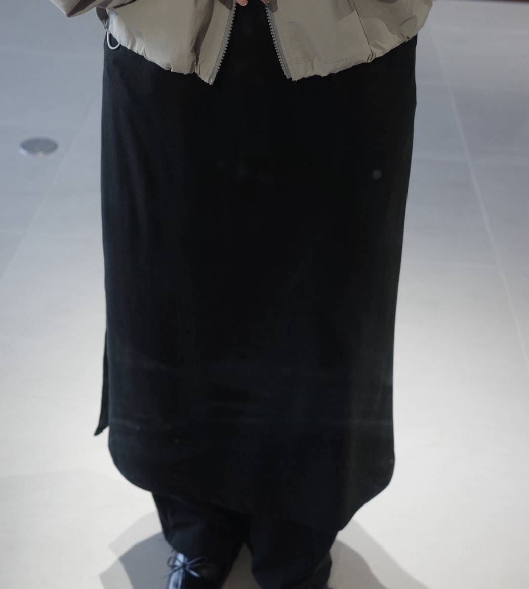 スカートパンツコーデ