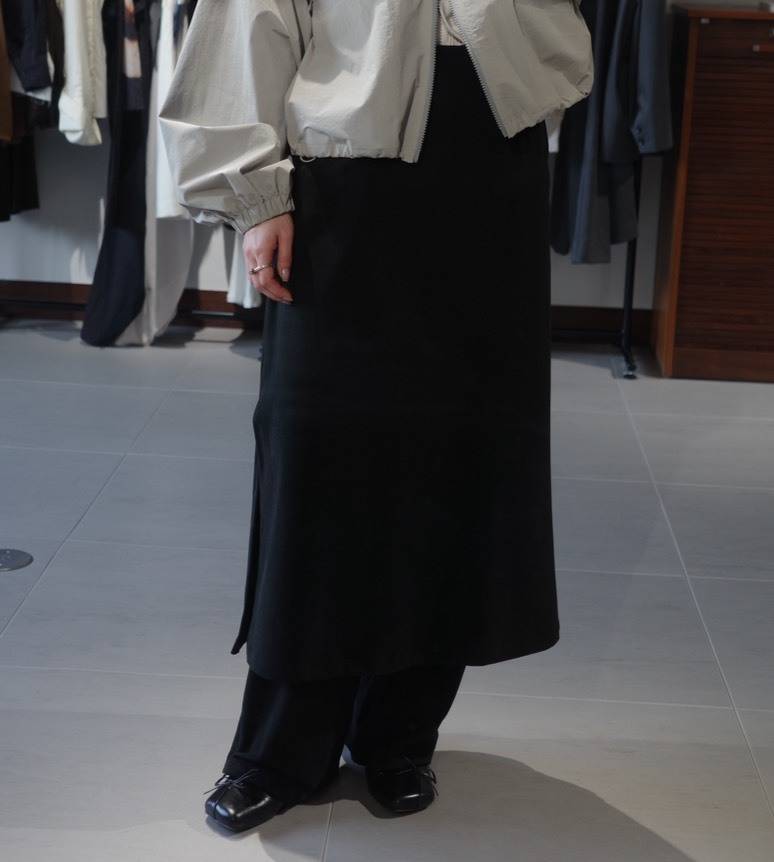 スカートパンツコーデ