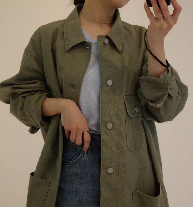 UNIQLO ユーティリティジャケットコーデ