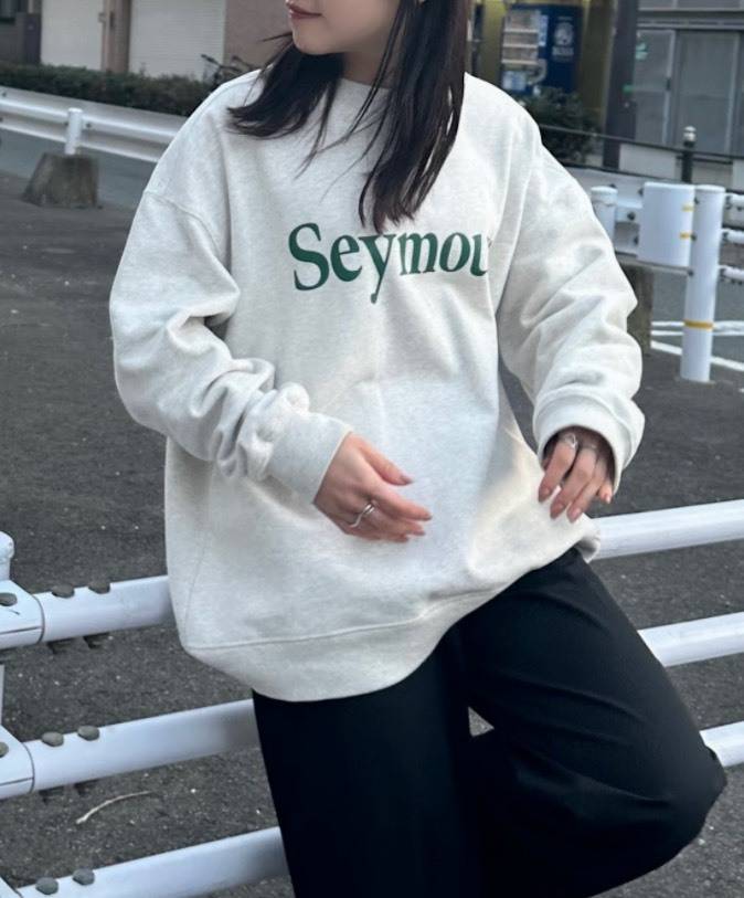 seymour “LOGO” HEAVY SWEATSHIRT