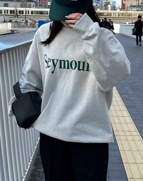 seymour “LOGO” HEAVY SWEATSHIRT