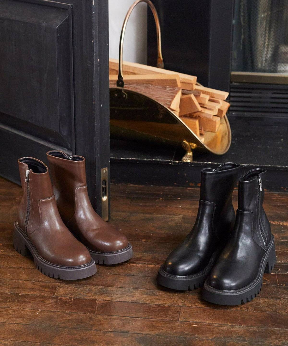 ショートブーツ