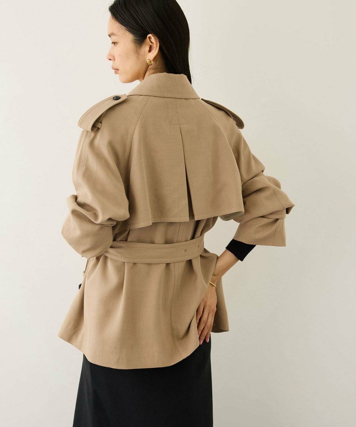 トレンチコートコーデ